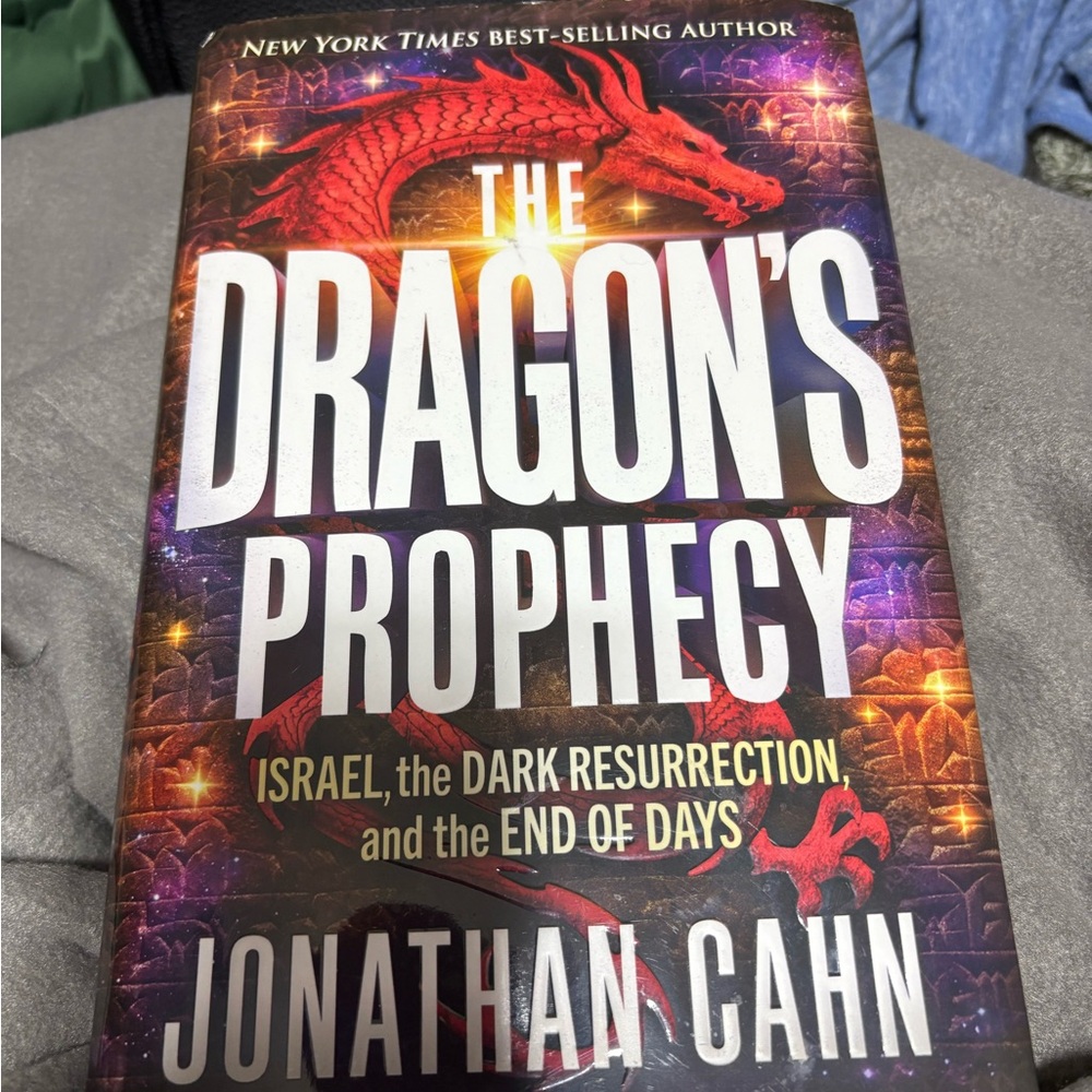 Nwt Jonathon Cahn The Dragons Prophecy Book Hardback Prophecy